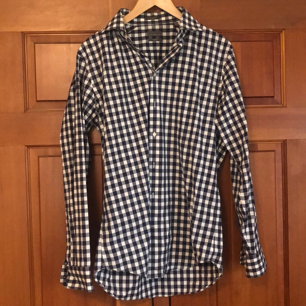 {donated} {C2 by Calibrate} Dress Shirt Gingham